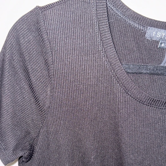 1. STATE Ribbed Tee - Picture 2 of 7